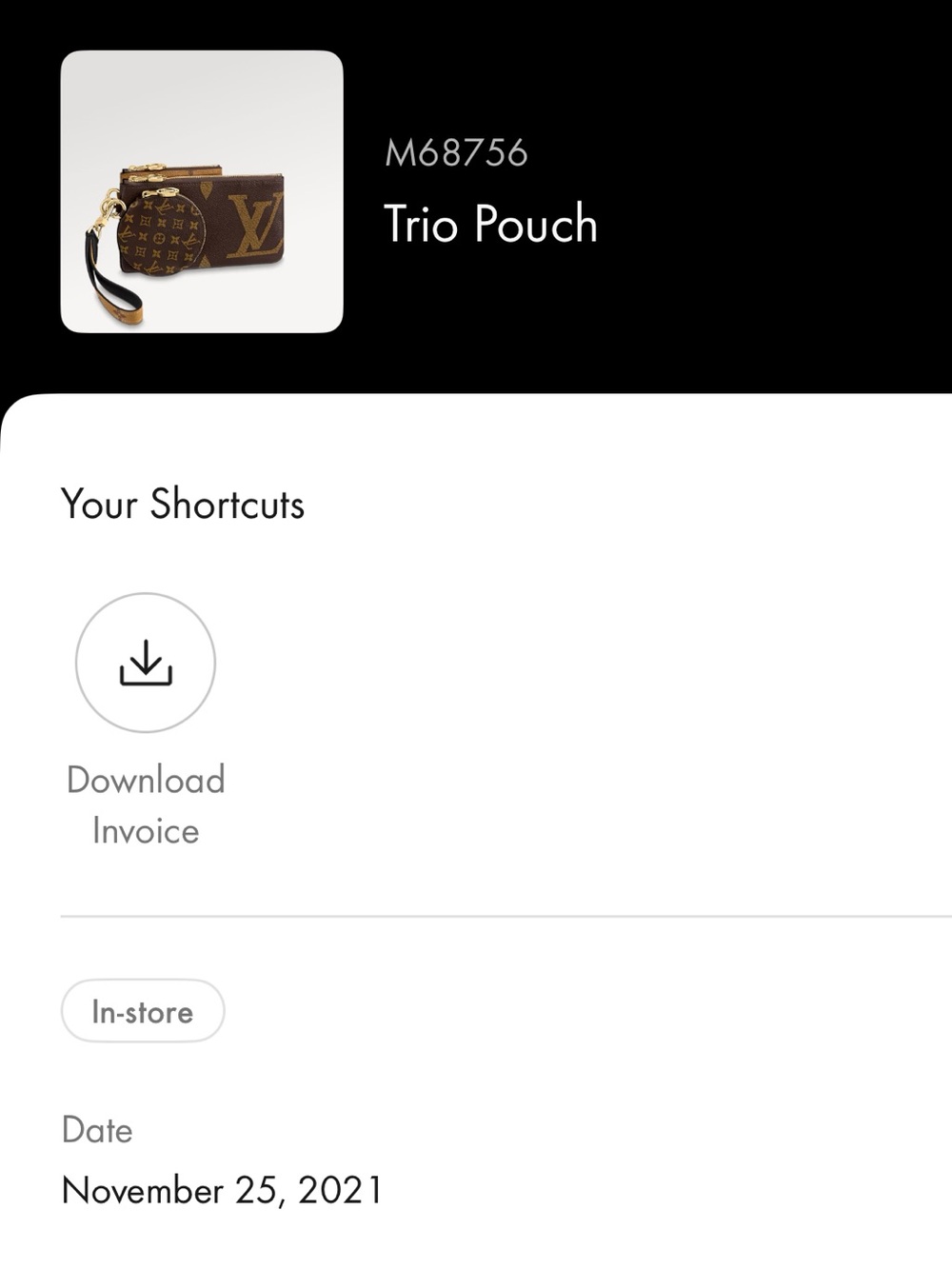🎉 SOLD 🎉 Louis Vuitton Trio Pouch - Picture 14 of 15
